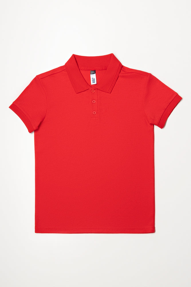 Short Sleeve Golfer Red