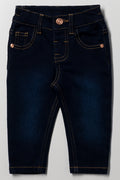 Skinny Denim Jeans Dark Blue