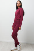 Corset Tracktop Burgundy (1)