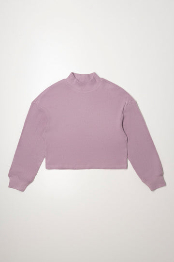 Bell Long Sleeve Top Purple