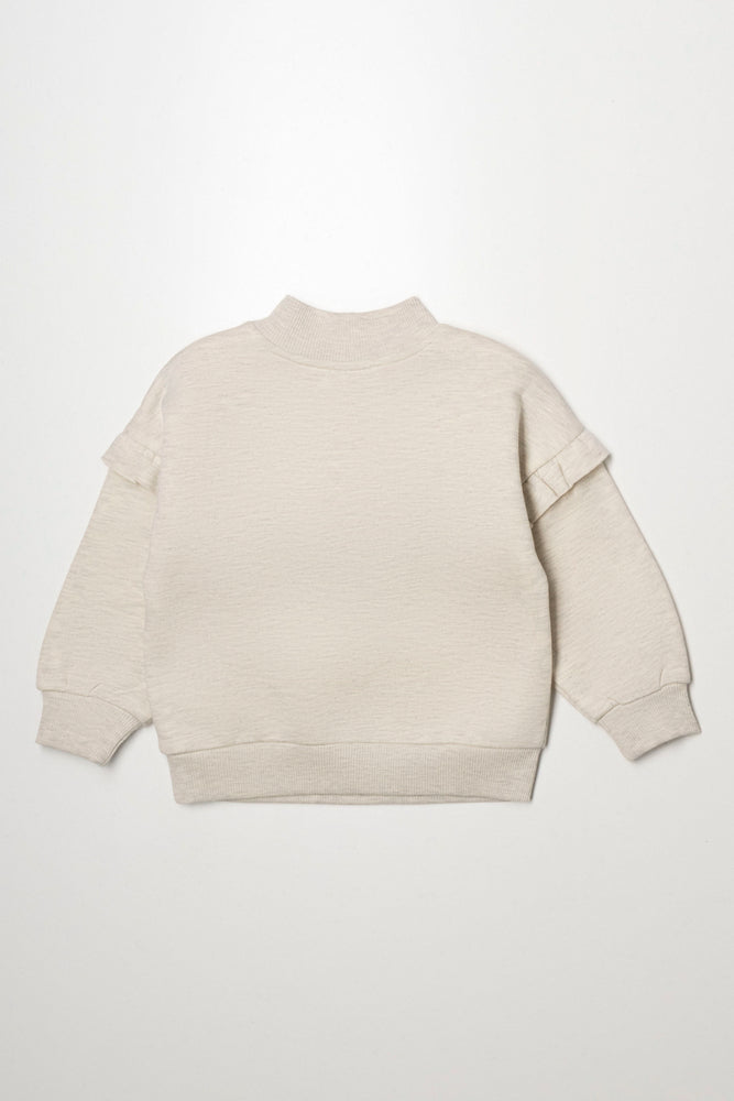 High Neck Tracktop Natural (2)