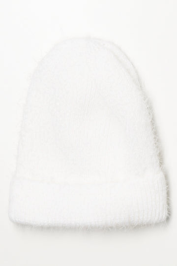 Fuzzy Beanie White | Hats & Headwear | Ackermans