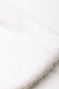 Fuzzy Beanie White (1)
