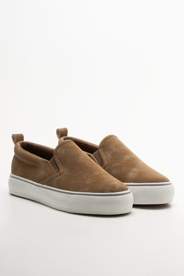 Slip On Sneakers Natural