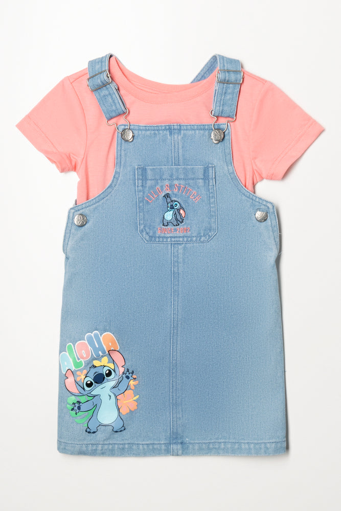 Lilo And Stitch Pini Set Blue