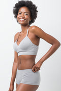 Seamfree Bralette Grey (2)