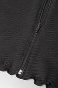Hooded Zip Through Tracktop Dark Grey (1)