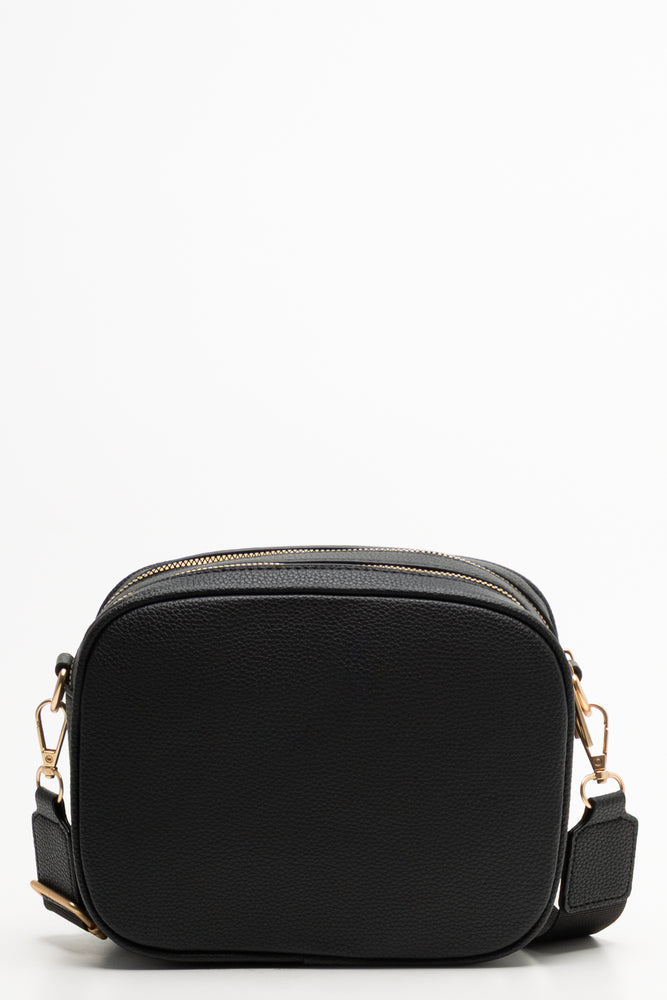 Double Zip Camera Bag Black