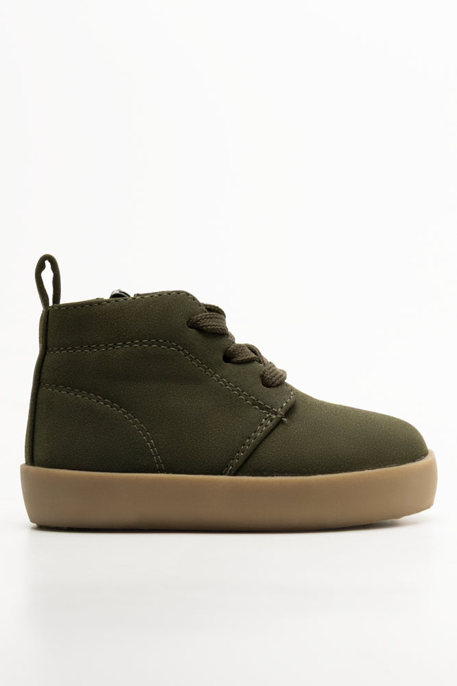 Hybrid High Top Boots Green (1)