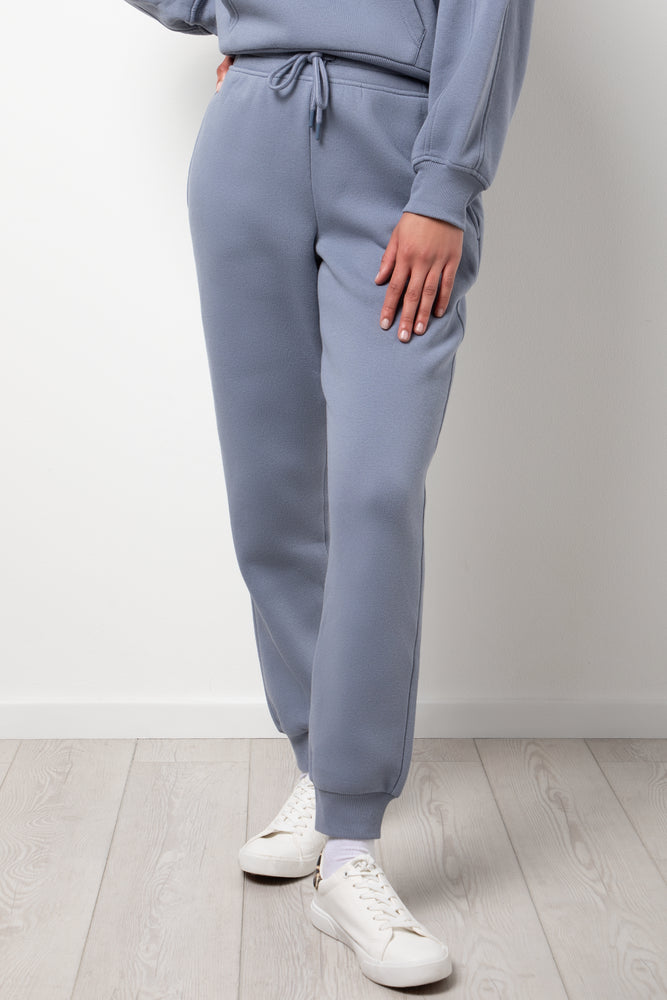 Rib Waist Trackpants Blue