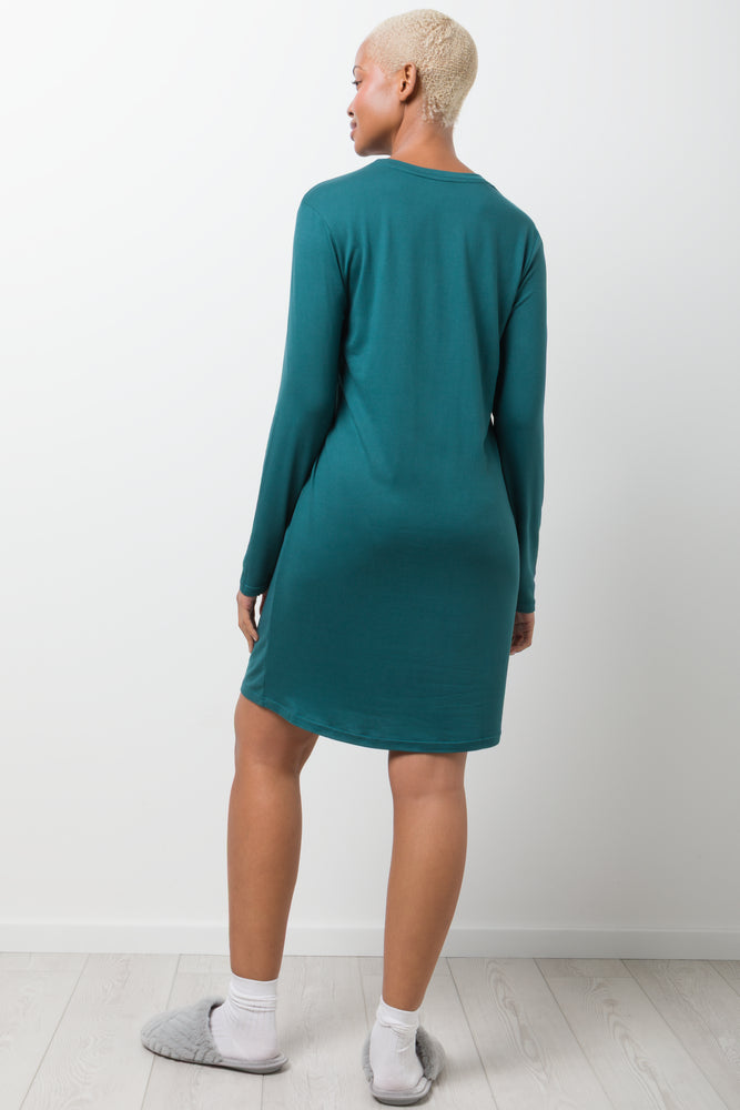 Bearly Sleep Sleepshirt Teal (2)