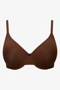 Plus Size 2 Pack T-Shirt Bras Natural And Brown (2)