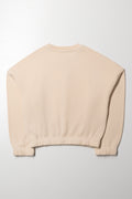 Crew Neck Tracktop Natural (2)