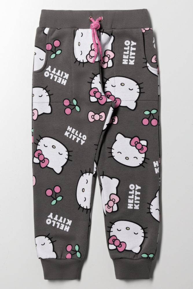 Hello Kitty Trackpants Charcoal