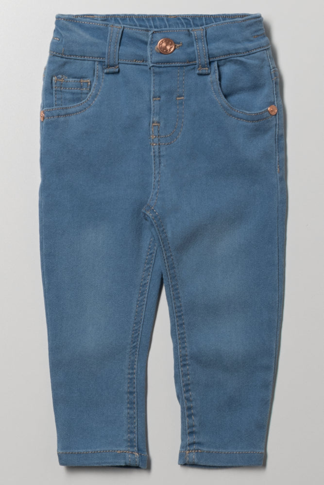 Skinny Denim Jeans Blue