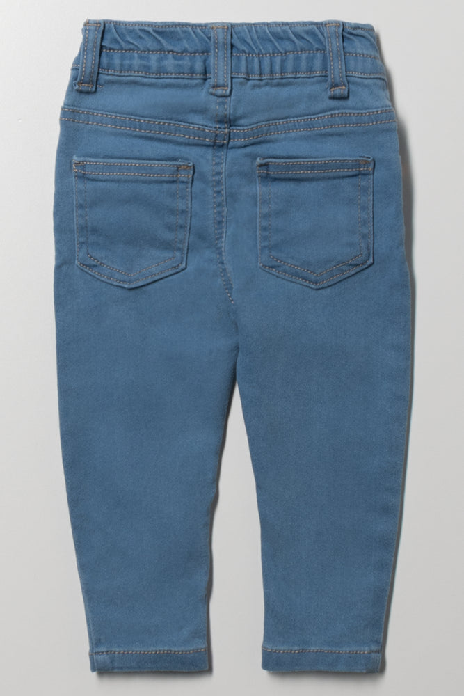 Skinny Denim Jeans Blue (2)