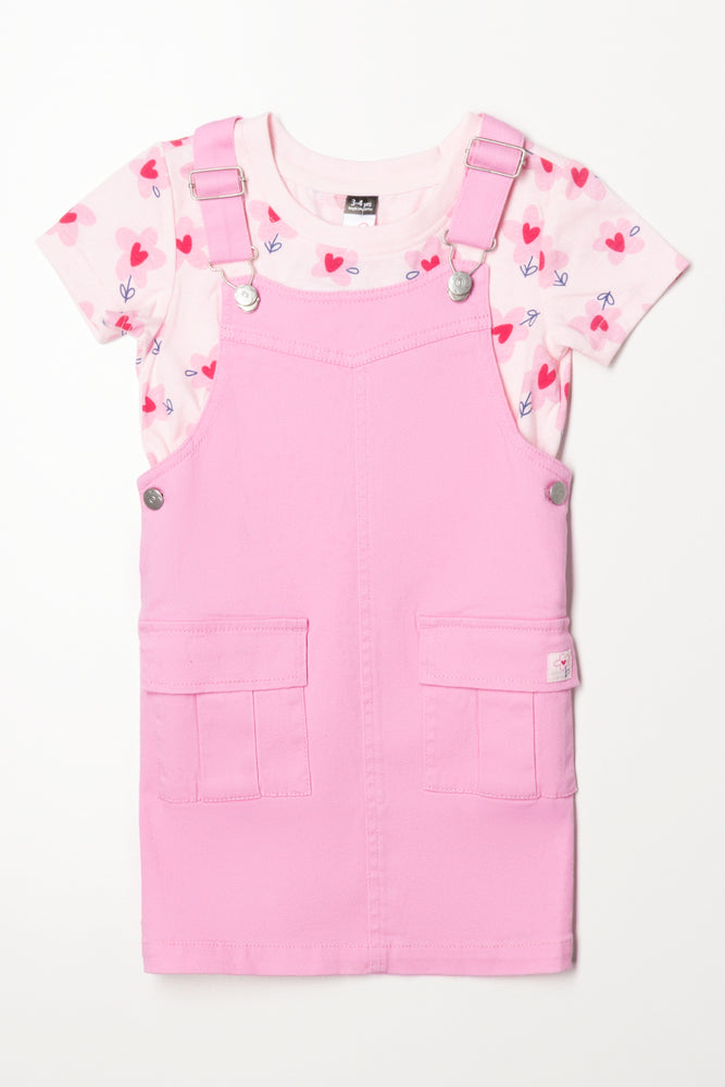 Flower Utility Pinni Set Pink