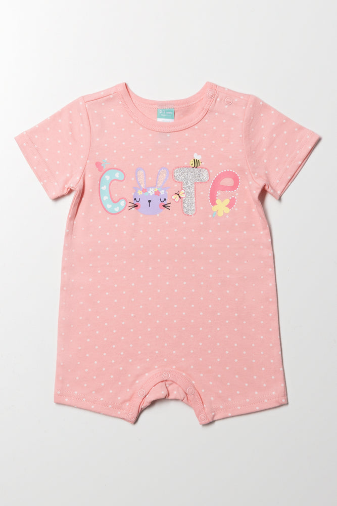 Cute Romper Pink