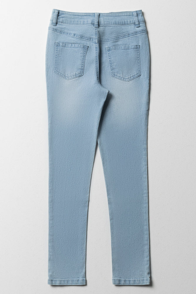 Skinny Denim Jeans Light Blue (3)