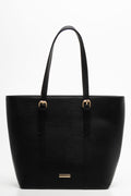 Quilted 3 Piece Bag Set Black (1)