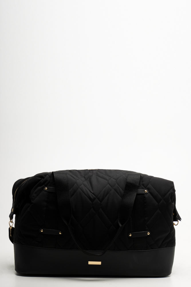 Puffer Travel Bag Black