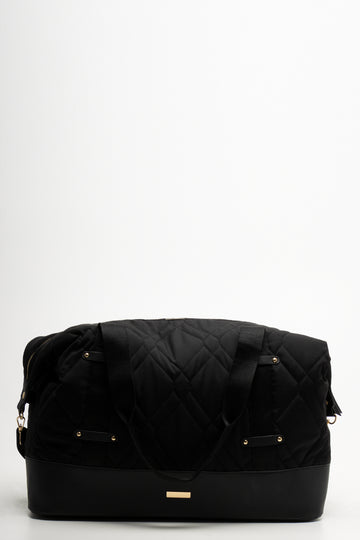 Puffer Travel Bag Black
