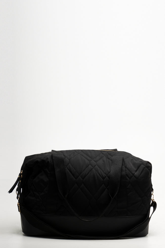 Puffer Travel Bag Black (2)