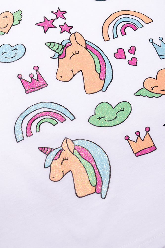 Unicorn T-Shirt White (1)