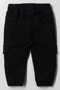 Cargo Denim Jogger Black (2)