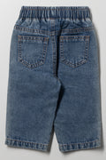 Straight Leg Denim Jean Blue (2)