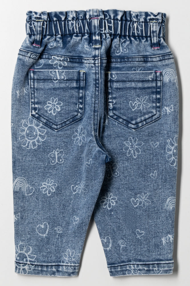 Mom Denim Jean Blue (3)