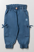 Denim PaperBag Jogger