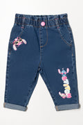 Lilo And Stitch Denim Jeans Blue