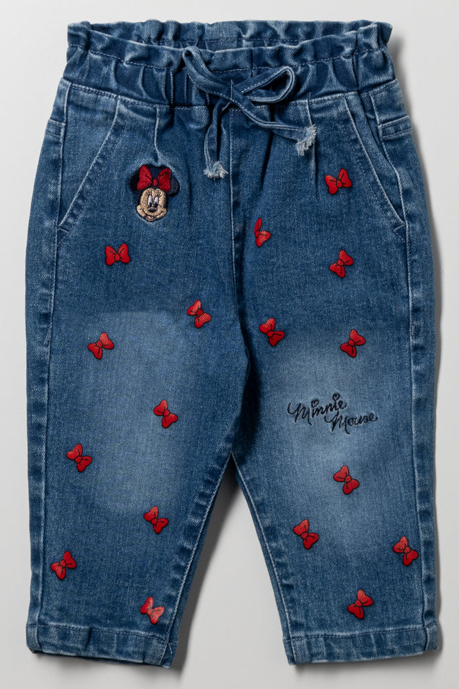 Minnie Mouse Denim Jeans Blue