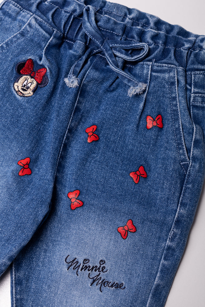 Minnie Mouse Denim Jeans Blue