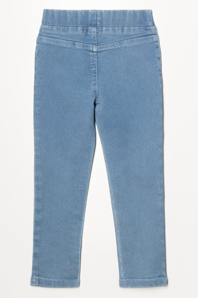 Rhinestone Jeggings Light Blue (2)