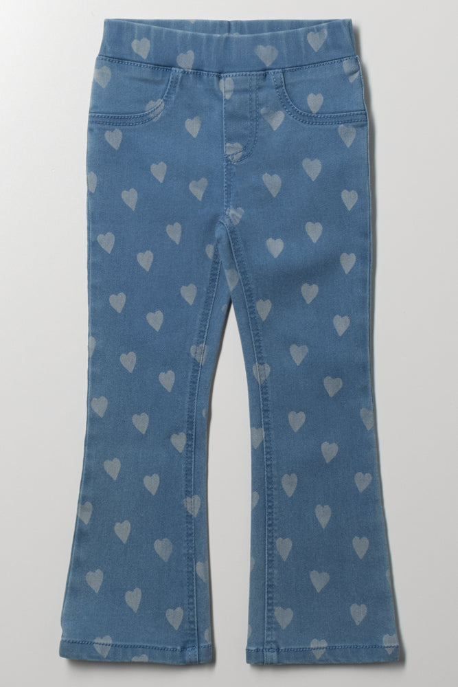 Flare Leggings Blue