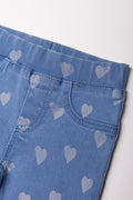 Flare Leggings Blue (1)