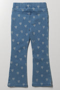 Flare Leggings Blue (2)