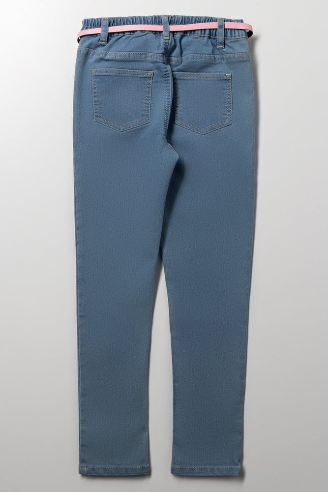 Skinny Denim Jeans Blue (2)