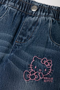 Hello Kitty Paperbag Denim Jeans Blue (1)