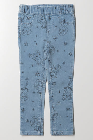 Frozen Denim Jeans Blue
