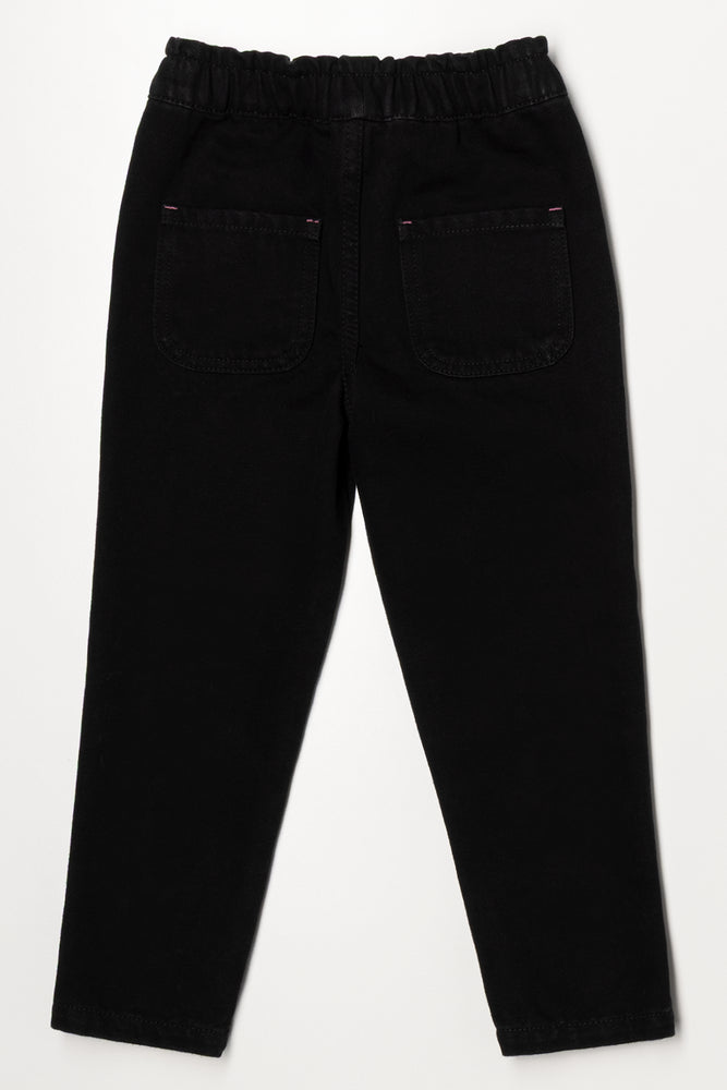 Barbie Paperbag Denim Jeans Black (2)