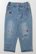 Lilo And Stitch Relaxed Denim Jeans Blue