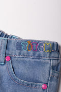 Lilo And Stitch Relaxed Denim Jeans Blue (2)
