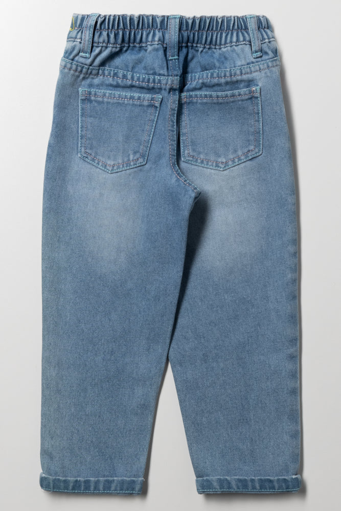 Lilo And Stitch Relaxed Denim Jeans Blue (4)