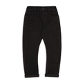 Bowleg Denim Jeans Black