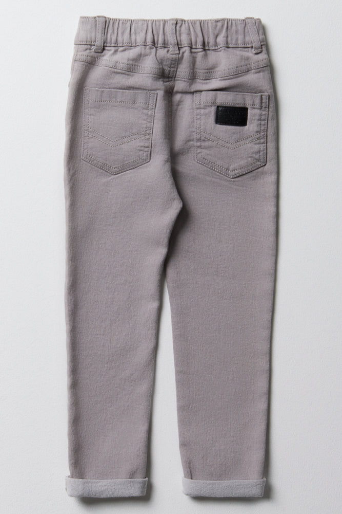 Skinny Denim Jeans Grey (4)