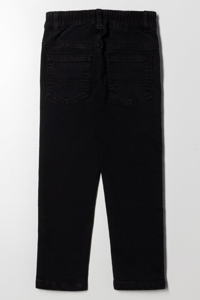 Skinny Denim Jeans Black (3)
