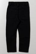 Bow Leg Denim Jeans Black (2)